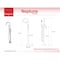 Castello Usa Neptune Freestanding Chrome Gooseneck Tub Filler Faucet with Float Handle CB-F04-CR-J0805 - alternate 3